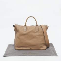 Pre Owned Mulberry Beige Alice Zip Tote