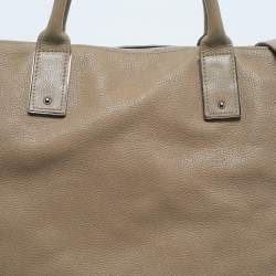 Pre Owned Mulberry Beige Alice Zip Tote