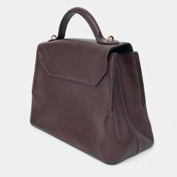 Pre Owned Mulberry Brown Leather Seton Bag