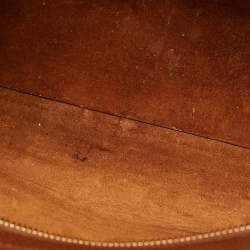 Pre Owned Mulberry Blue Leather Small Zipped Bayswater Tote