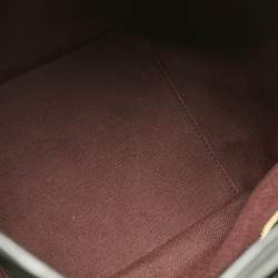 Pre Owned Mulberry Black Leather Hampstead Bucket Bag