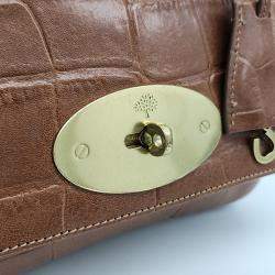 Pre Owned Mulberry Brown Leather Lily Bag