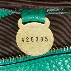 Pre Owned Mulberry Green Leather Bayswater Satchel