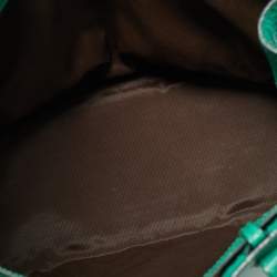 Pre Owned Mulberry Green Leather Bayswater Satchel