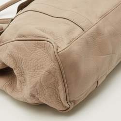 مملوكة مسبقًا Mulberry Bayswater Beige Leather Satchel