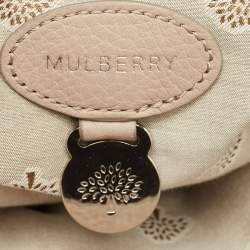 مملوكة مسبقًا Mulberry Bayswater Beige Leather Satchel