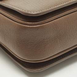 مملوكة مسبقًا Mulberry Bayswater Dark Beige Leather Shoulder Bag