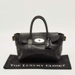 Pre Owned حقيبة يد توتس مالبري بايزواتر جلد أسود تراثي