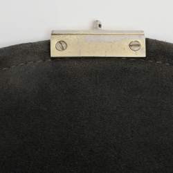 مملوكة مسبقًا حقيبة مالبري نيلي جلد براءات اختراع أخضر للكتف