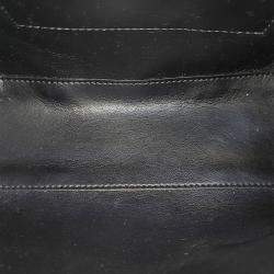 مملوكة مسبقًا Mulberry Black Leather Mini Bayswater