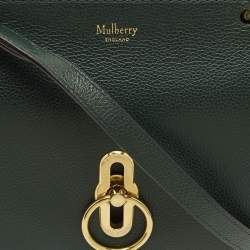 مملوكة مسبقًا Mulberry Amberley Green Leather Shoulder Bag