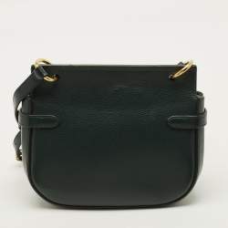 مملوكة مسبقًا Mulberry Amberley Green Leather Shoulder Bag