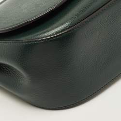 مملوكة مسبقًا Mulberry Amberley Green Leather Shoulder Bag