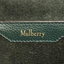 مملوكة مسبقًا Mulberry Amberley Green Leather Shoulder Bag