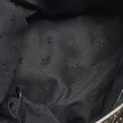 Pre Owned حقيبة مالبري أليكسا كبيرة جلد محبب بني/أسود