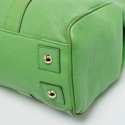 Pre Owned Mulberry Bayswater Light Green Leather Satchel