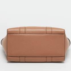 Pre Owned حقيبة يد توتس مالبري بايسواتر جلد مُحبب بني بسحاب