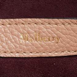 Pre Owned حقيبة يد توتس مالبري بايسواتر جلد مُحبب بني بسحاب