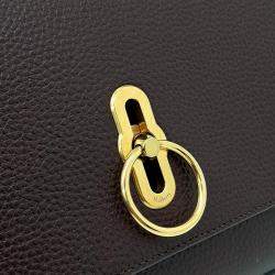 Pre Owned Mulberry Burgundy Leather Amberley Satchel Bag