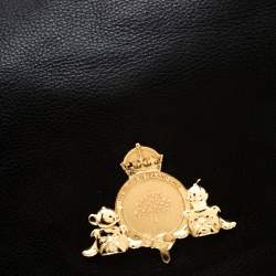 Pre Owned Mulberry Black Leather Large Margaret Shoulder Bag