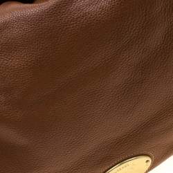 Pre Owned Mulberry Tan Pebbled Leather Mitzy Hobo