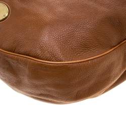 Pre Owned Mulberry Tan Pebbled Leather Mitzy Hobo