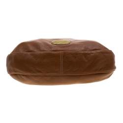 Pre Owned Mulberry Tan Pebbled Leather Mitzy Hobo