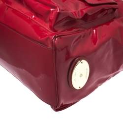 Mulberry Red Patent Leather Roxanne Tote
