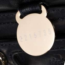 Pre Owned Mulberry Black Quilted Leather Cara Delevingne Convertible Bag