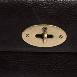 Mulberry Dark Brown Leather Continental Wallet