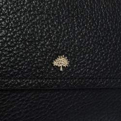 Mulberry Black Leather Studded Handle Shoulder Bag