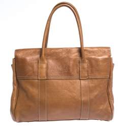 Pre Owned Mulberry Brown Leather Bayswater Satchel