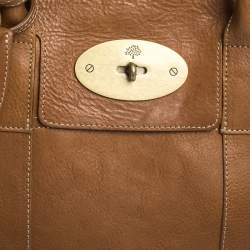 Pre Owned Mulberry Brown Leather Bayswater Satchel