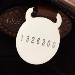 Pre Owned Mulberry Tan Leather Daria Crossbody Bag