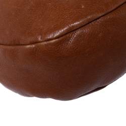 Pre Owned Mulberry Tan Leather Daria Crossbody Bag