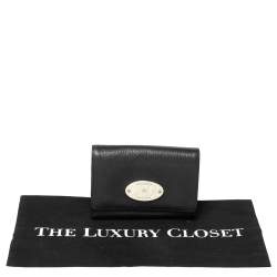 Mulberry Black Leather Compact Wallet