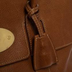 Pre Owned Mulberry Tan Leather Bayswater Satchel