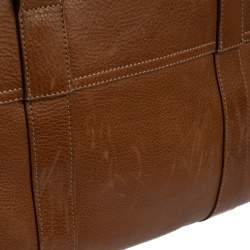 Pre Owned Mulberry Tan Leather Bayswater Satchel