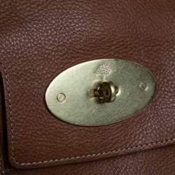 Pre Owned Mulberry Tan Leather Bayswater Satchel
