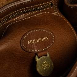 Pre Owned Mulberry Tan Leather Bayswater Satchel