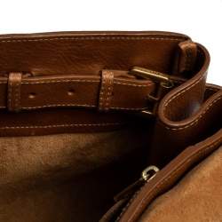 Pre Owned Mulberry Tan Leather Bayswater Satchel