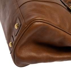 Pre Owned Mulberry Tan Leather Bayswater Satchel