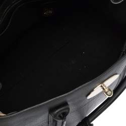 Pre Owned Mulberry Black Leather Bayswater Satchel