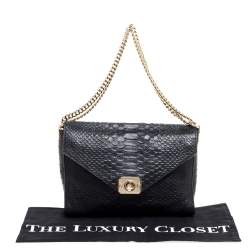 Pre Owned Mulberry Black/Burgundy Delphie Duo Shoulder Bag