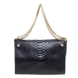 Pre Owned Mulberry Black/Burgundy Delphie Duo Shoulder Bag