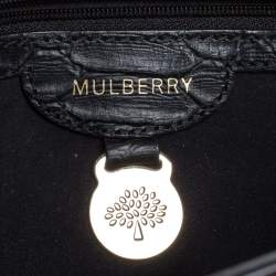 Pre Owned Mulberry Black/Burgundy Delphie Duo Shoulder Bag