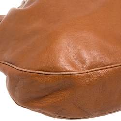 Pre Owned Mulberry Brown Pebbled Leather Mitzy Hobo