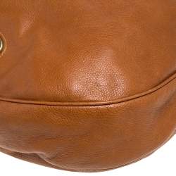 Pre Owned Mulberry Brown Pebbled Leather Mitzy Hobo