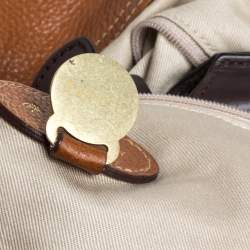 Pre Owned Mulberry Brown Pebbled Leather Mitzy Hobo