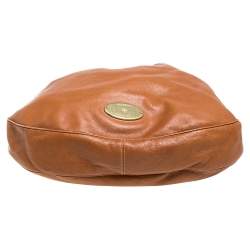 Pre Owned Mulberry Brown Pebbled Leather Mitzy Hobo